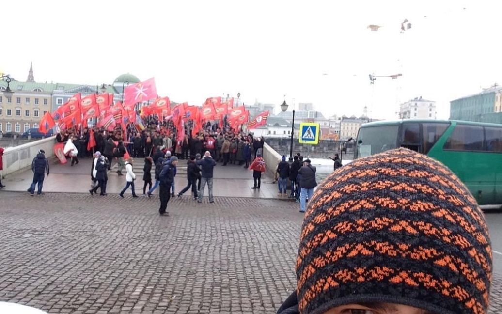 Митинг "Антимайдан" на Болотной площади в Москве. / © twitter.com/mynameisphilipp
