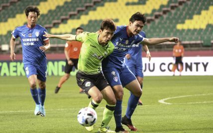 Гол 41-летнего футболиста решил судьбу матча Чемпионата Южной Кореи