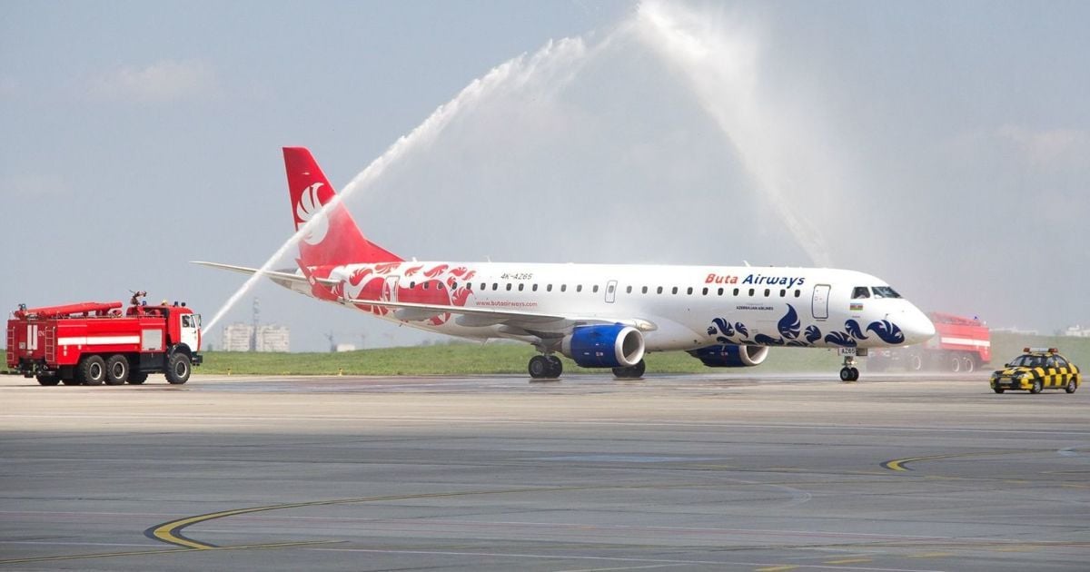 Азербайджанский лоукостер Buta Airways открыл новый рейс из Харькова в Баку