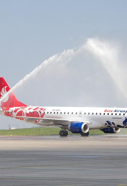 Азербайджанский лоукостер Buta Airways открыл новый рейс из Харькова в Баку