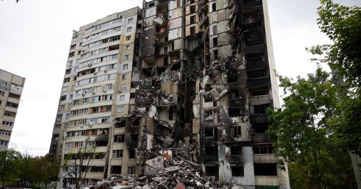 Обстріл, Харків, зруйновані будинки 1 / © Кирило Тимошенко/Telegram