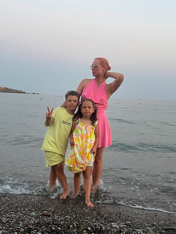 Світлана Тарабарова з дітьми / © instagram.com/tarabarova
