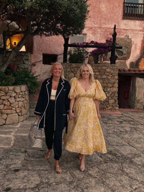 Ребел Вілсон із дружиною / © instagram.com/rebelwilson