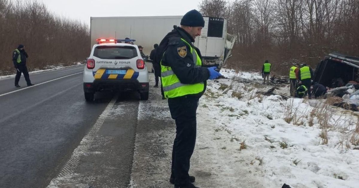 На місці аварії