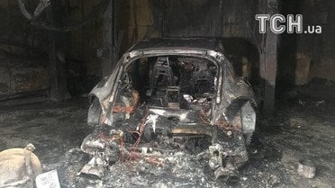 У Києві горіла СТО_2 / © Фото Антон Страшко/ТСН
