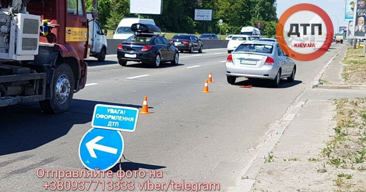 дтп у києві на набережному шосе_2 / © dtp.kiev.ua