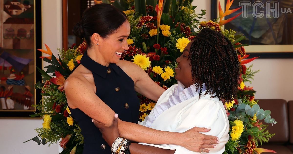 Меган Маркл и вице-президент Колумбии Франсия Маркес