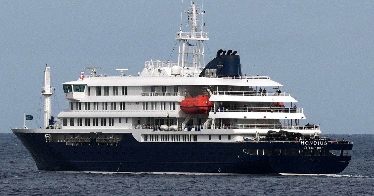 Круїзний лайнер MV Hondius, де спалахнув хантавірус