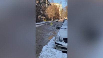 В Киеве затопило улицу