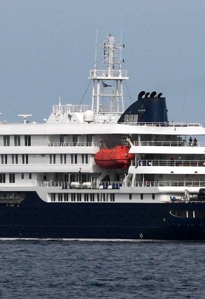 Круизный лайнер MV Hondius, где вспыхнул хантавирус