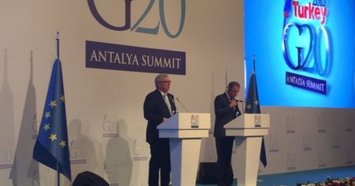 На саміті говоритимуть про тероризм / © Twitter/G20 Turkey