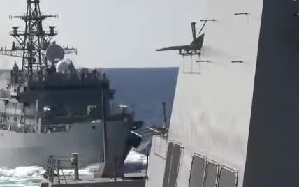 "Агрессивный" российский военный корабль едва не совершил столкновение с американским - Пентагон