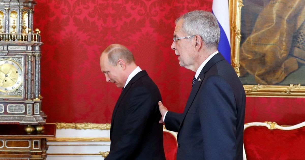 Путин прибыл в Австрию, где готовы отменять санкции против РФ