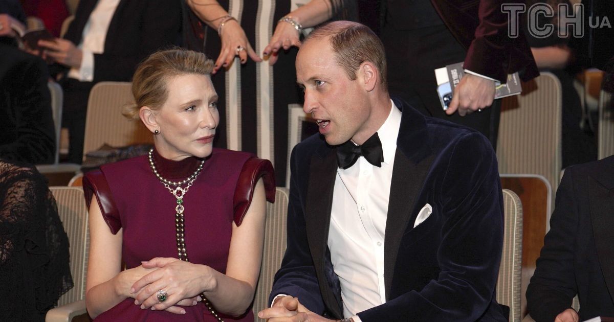 Prince William’s Solo Appearance at BAFTA Awards Ceremony in London: Velvet Tuxedo, Cate Blanchett, and David Beckham