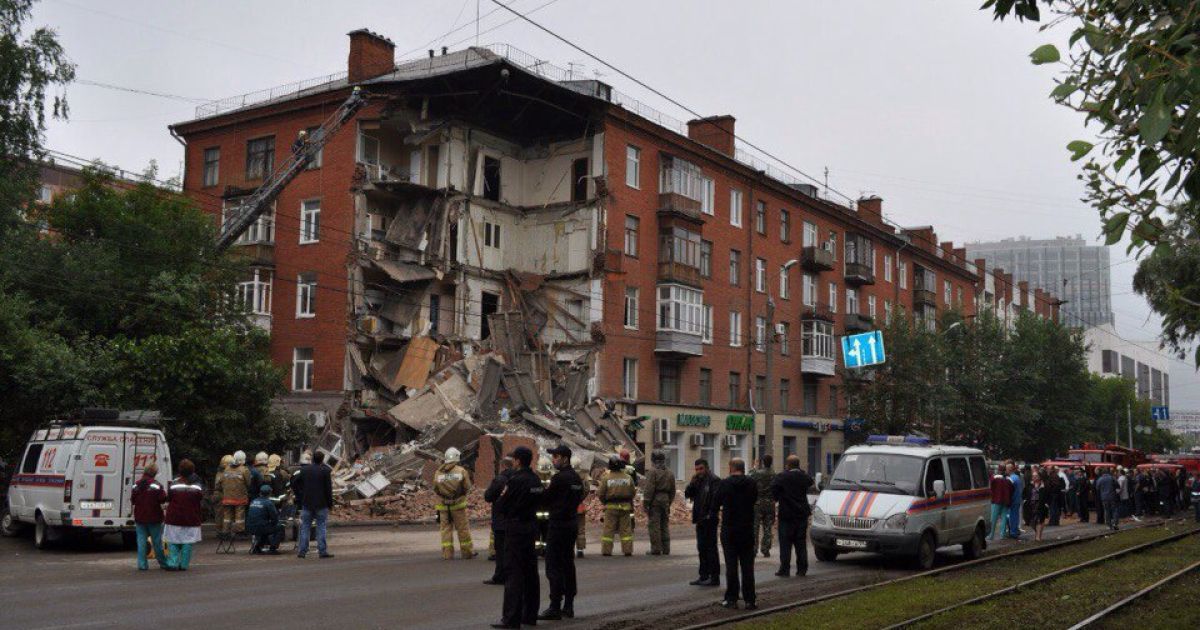В 4 утра в Перми рухнул дом / © vk.com/Мой город - Пермь