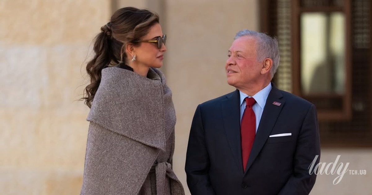 Королева Рания и король Абдалла II