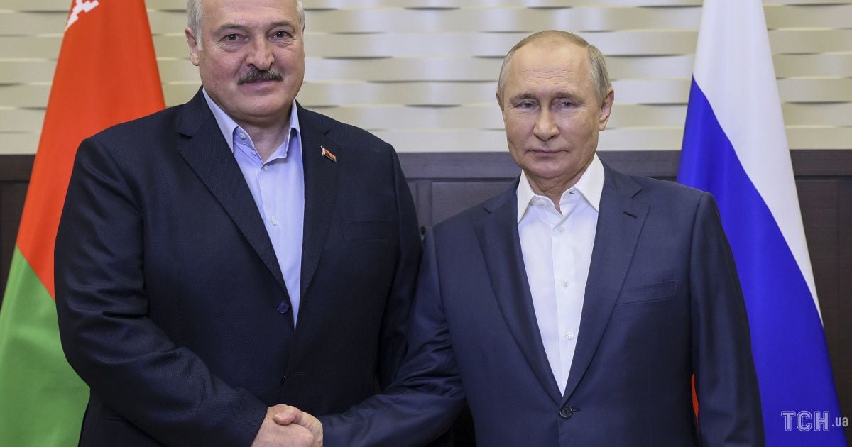 Путин и Лукашенко