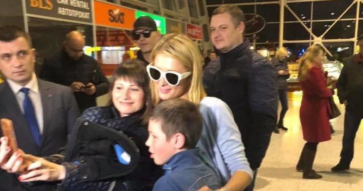 Періс Хілтон у Львові