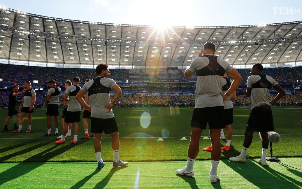 "Ліверпуль" провів тренування на "Олімпійському" перед фіналом Ліги чемпіонів / © Reuters