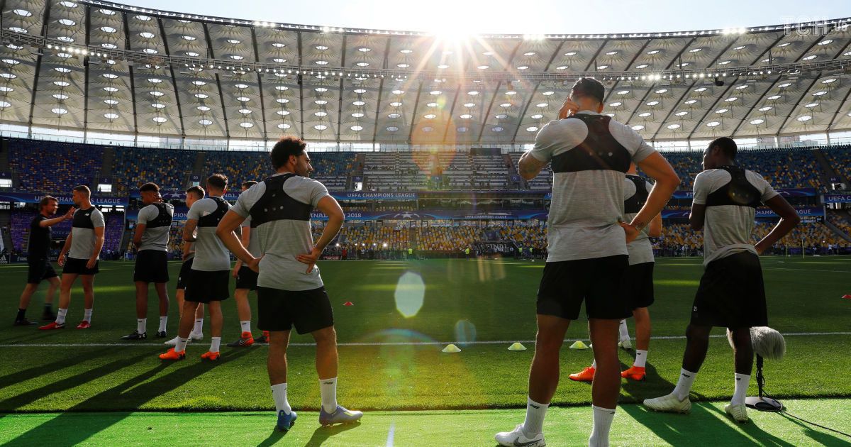 "Ливерпуль" провел тренировку на "Олимпийском" перед финалом Лиги чемпионов / © Reuters