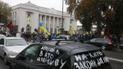 Второй день протеста. Сотни "евробляхарей" ночевали в автомобилях в правительственном квартале