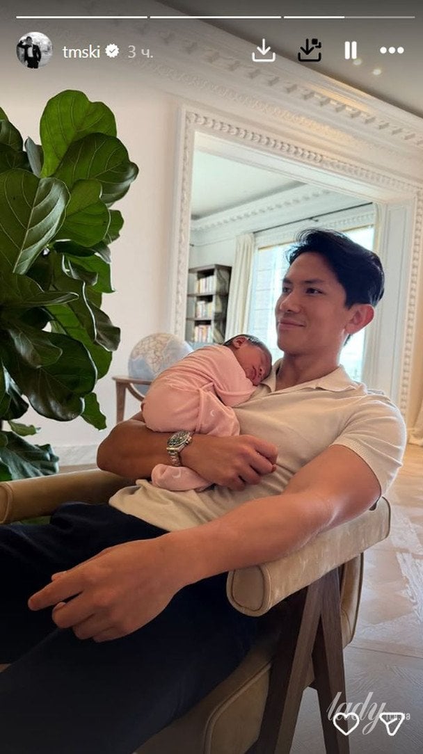 Принц Матін із дочкою / © instagram.com/tmski