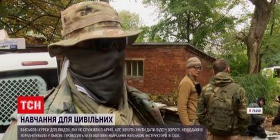 Военные учения для всех желающих: во Львове американские военные проводят тренинги