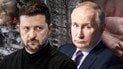 Володимир Зеленський, Путін, Дональд Трамп