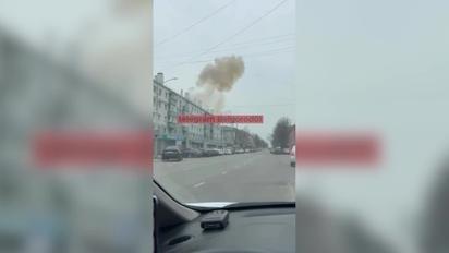 У Бєлгороді дрон атакував будівлю ФСБ: відео