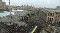 Марш Гідності до річниці Майдану завершився молебнем та духовним гімном України
