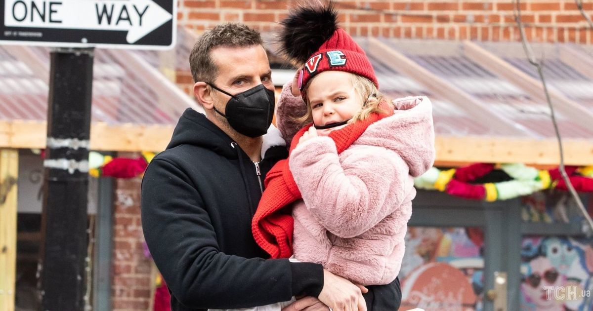 Лея Купер с папой Брэдли