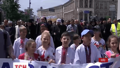 В Киеве состоялось шествие против прерывания беременности