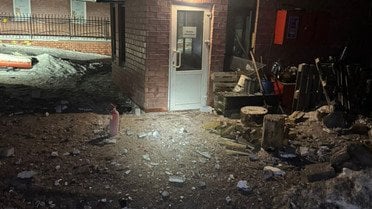 Наслідки атаки на Київ 28 січня._4 / © ГУ ДСНС у Києві