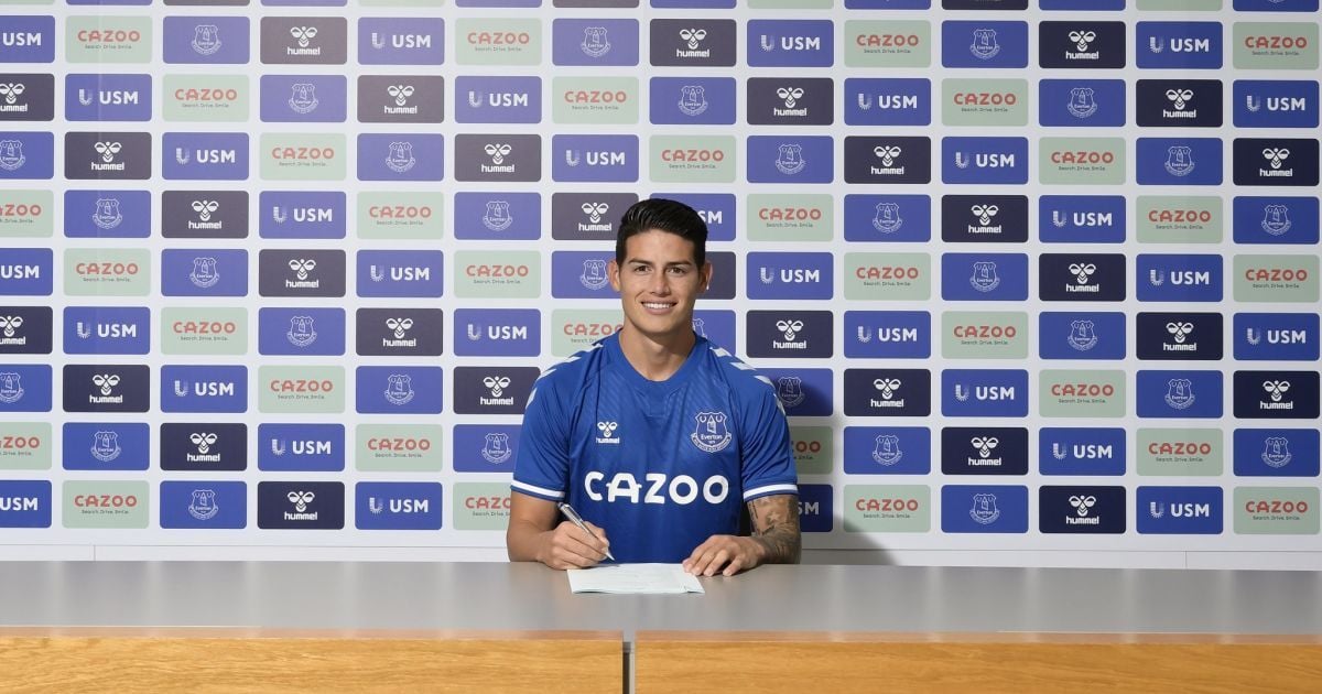 Хамес Родрігес - гравець Евертона, twitter.com/jamesdrodriguez