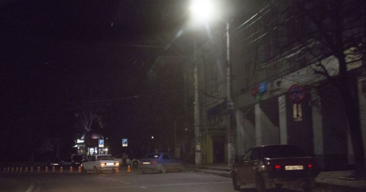 Крим занурився в морок. / © Крим.Реалії