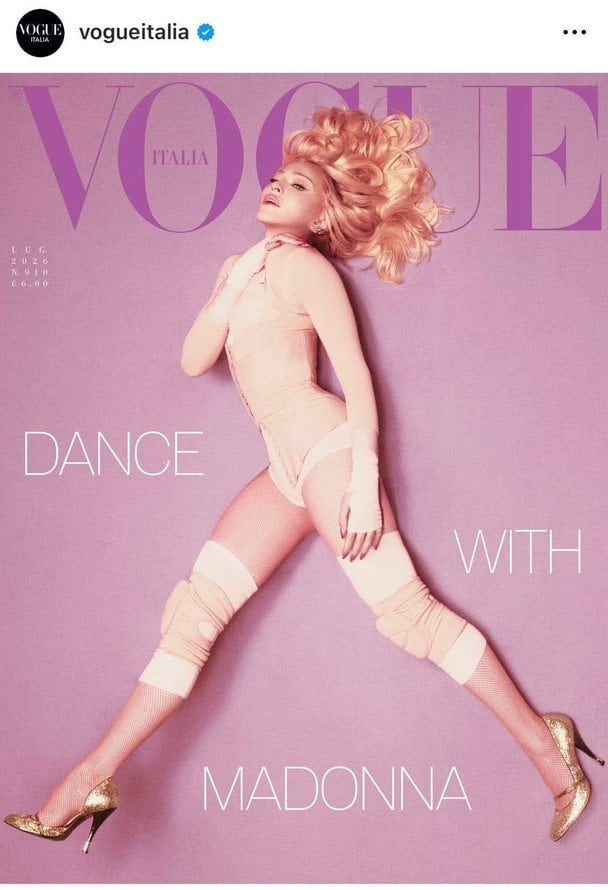 Мадонна, фото: instagram.com/vogueitalia