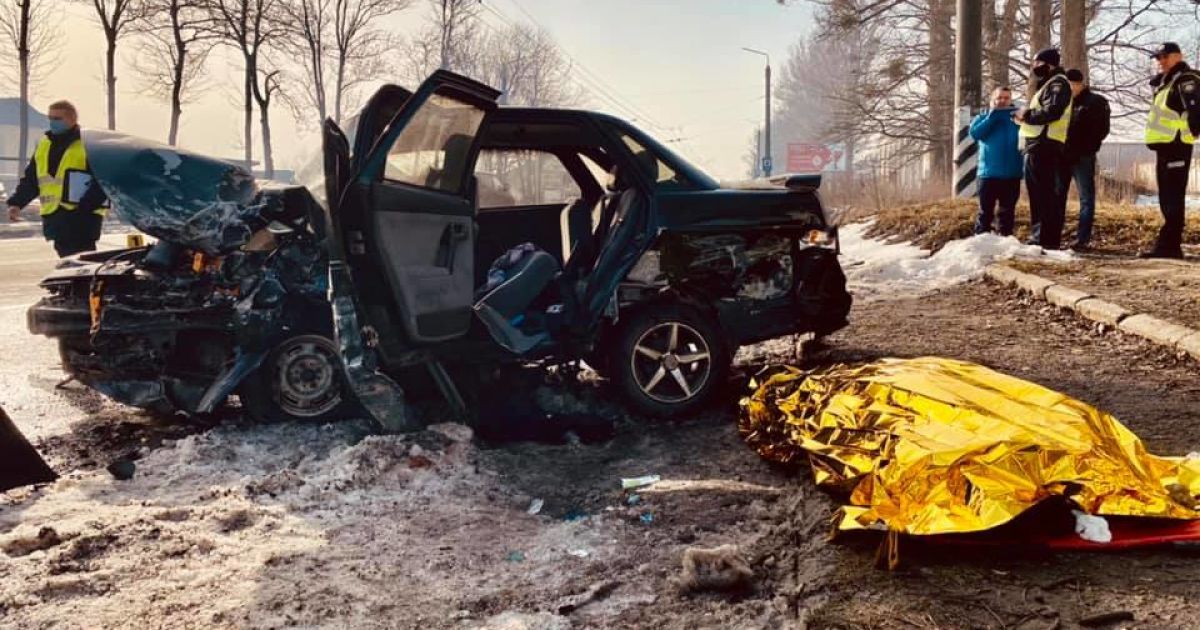 Масова аварія під Франківськом_2 / © ГУ Національної поліції в Івано-Франківській області.