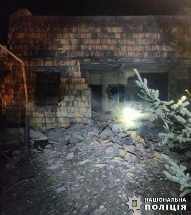 Наслідки ворожої атаки / © t.me/UA_National_Police