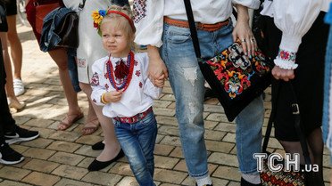Мегамарш вишиванок  у Києві_9 / © Reuters
