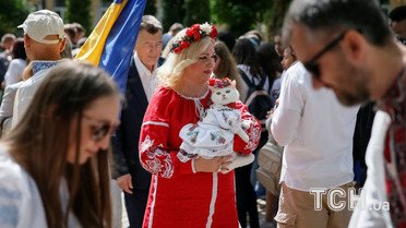 Мегамарш вишиванок  у Києві_5 / © Reuters
