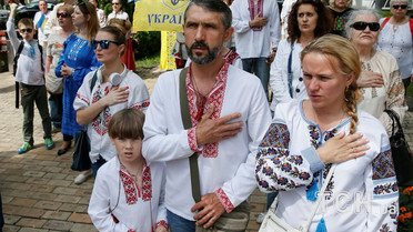 Мегамарш вишиванок  у Києві_8 / © Reuters