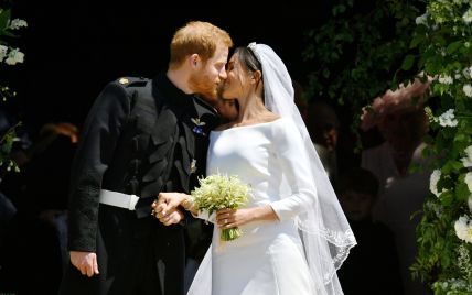 Красивая Меган, слезы Гарри и поцелуй на публике: как прошла королевская свадьба в Виндзоре