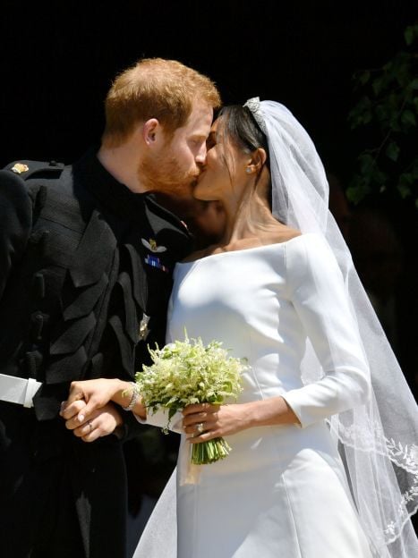 Поцелуй принца Гарри и Меган Маркл / © Reuters