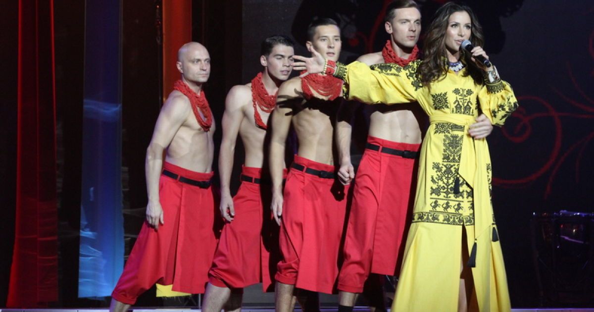 Злата Огневич на финале конкурса "Мисс Украина 2015"