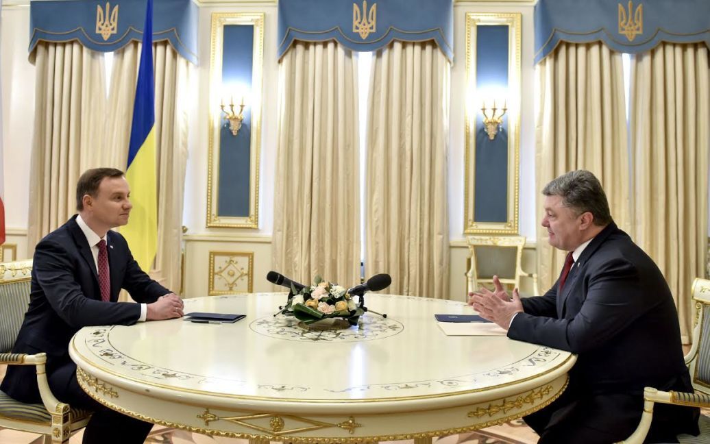 Дуда вперше завітав до України / © Сайт президента України