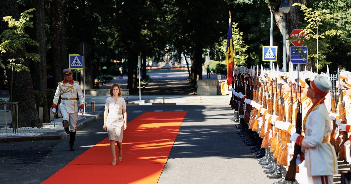 Санду благодарна Украине за поддержку / Фото facebook.com/maia.sandu