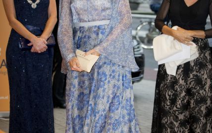 В шикарном колье и красивом платье: королева Максима на благотворительном гала-ужине