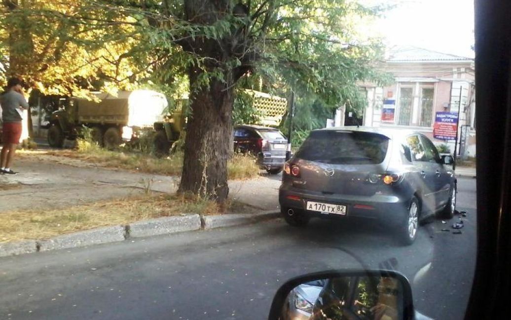 В Симферополе произошло ДТП с участием "Града" / © Крыминформ