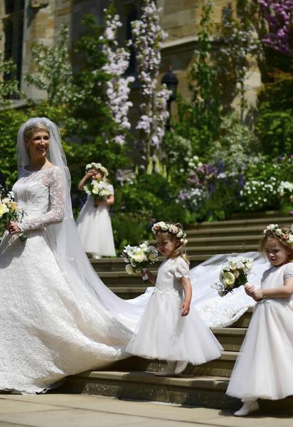 Весілля леді Габріелли Віндзор і Томаса Кінгстона / © Associated Press