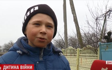 Ребенок войны: 9-летний мальчик из Авдеевки потерял дом, выжил при обстреле "Градом" и побывал под гусеницей БМП